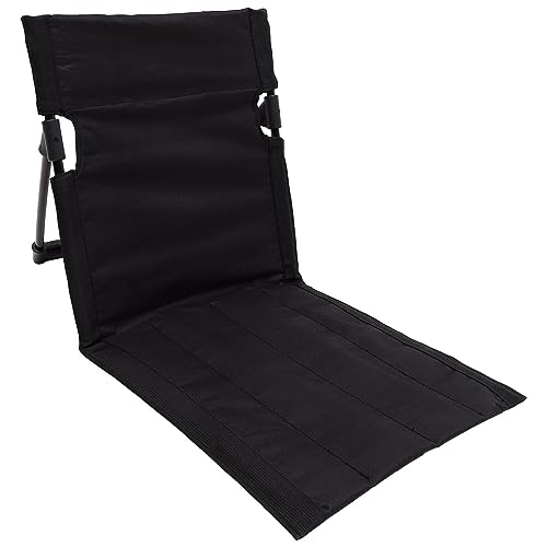 Toddmomy Outdoor Folding Beach Chair Lightweight Portable Camping Chair Strong Load-Bearing Capacity for Travel Fishing and Sports Events for Gardens and Picnics