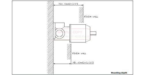 Sumerain Shower Faucet Brushed Nickel,Single Handle Solid Brass Rough-in Valve with Shower Arm and Showerhead