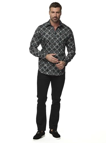 Robert Graham Men's Buena Vista Long Sleeve Woven Button Down Shirt