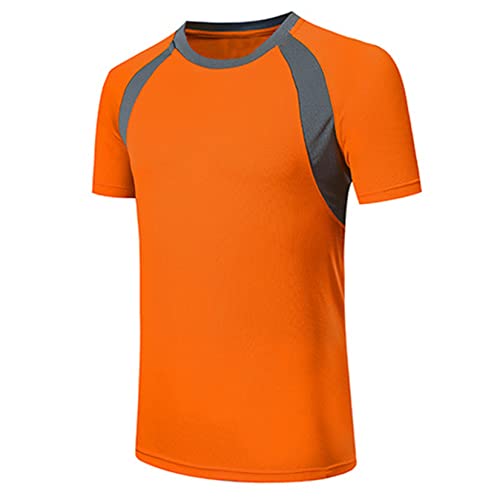 Kids Boys Short Sleeve T-Shirts Quick Dry Gym Football Running Athletic Shirt Sports Performance Tee Activewear2
