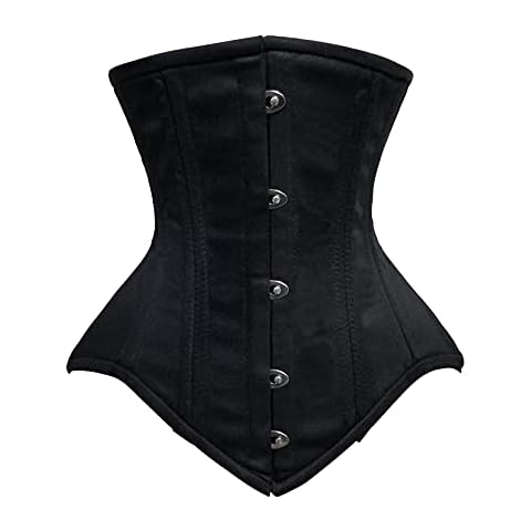 Luvsecretlingerie Heavy Duty 26 Double Steel Boned Waist Training Cotton Normal Torso Underbust Shaper Corset #8552-S Cover