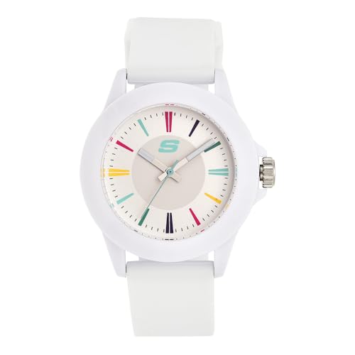 Montre à quartz Skechers pour femme à trois aiguilles et bracelet souple