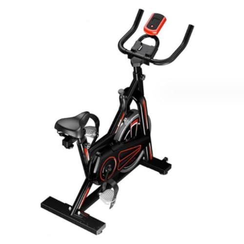 Bicicleta estática de alta calidad con resistencia ajustable y asiento cómodo para entrenamientos eficaces