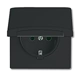 Bauart: Unterputz Busch-Jaeger 20EUGK-35-101 Steckdose Mit Klappdeckel