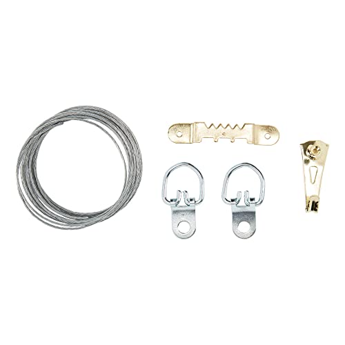 Image of National Hardware N260-399 Picture Hanging Kit, Brass