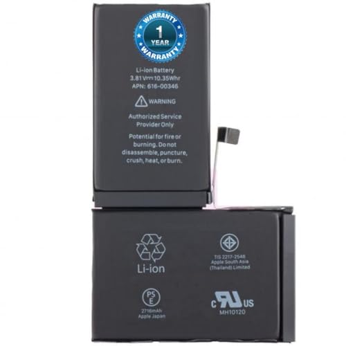 Image of Battery for iPhone X A1865 A1901 A1902 A1903 Battery with 1 Year Warranty** (O98)