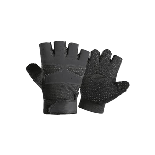 TNSRAY Guantes Gimnasio, 2 Piezas Guantes de Fitness Transpirables, Guantes de Entrenamiento para Hombre y Mujer, Guantes de Levantamiento de Pesas, Culturismo, Gimnasio, Entrenamiento de fuerz