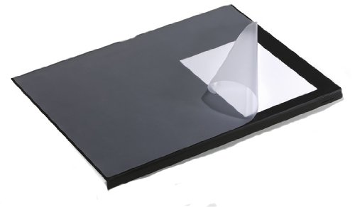 Preisvergleich Produktbild Durable 7293 / 01 Schreibtischunterlage mit Kantenschutz, Schwarz, 5 Stück