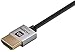 Monoprice High Speed HDMI Cable - 15 Feet - Silver| Active, 4K @ 60Hz, 18Gbps, 36AWG, YUV, 4:2:0 - Ultra Slim Series