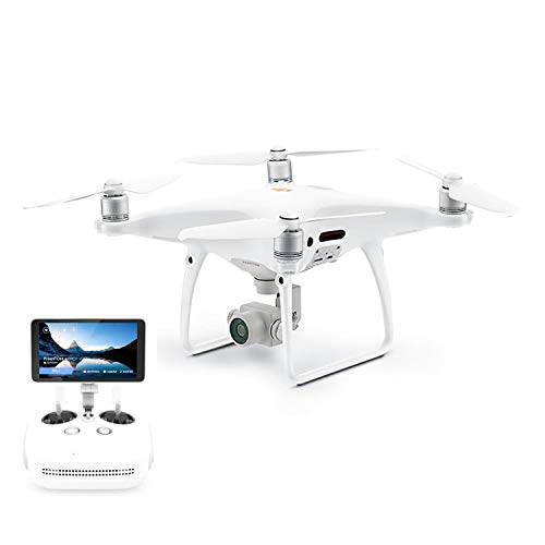 DJI - Drone Phantom 4 PRO Plus V2.0 - Versione EU, Riprende Video 4K/60fps e Scatta Immagini in modalità Burst a 14 Fps, Telecomando con Monitor Integrato - Bianco