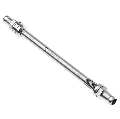 Extrawheel E0014 Adaptateur Thru Axle M12 x 1 mm Mixte-Adulte, Acier Inoxydable, Standard Cover