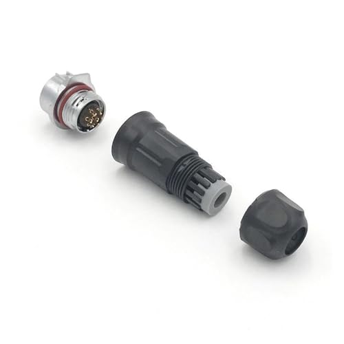 Connecteur M16 7 broches mâle étanche IP67 embase extérieure - 2