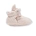 Burt's Bees Baby Baby Organic Cotton Infant Slipper Shoes Sock, Quilted Pastel Pink, 0 3 Months Unisex