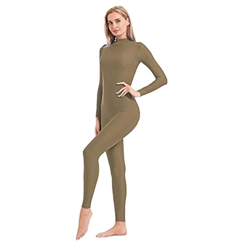 Snapklik.com : Speerise Adult High Neck Zip One Piece Unitard Full Body ...