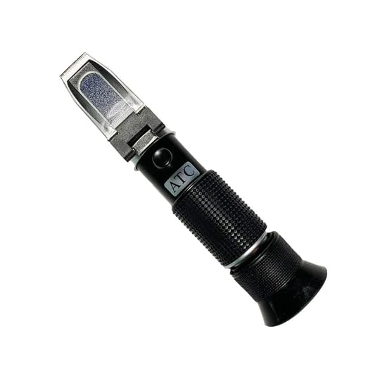 Sper Scientific 300080 Wine Making Refractometer - 0 to 25% with ATC - Alcohol & Sugar Concentration Measurement for Wine, Vodka, Whiskey, and More