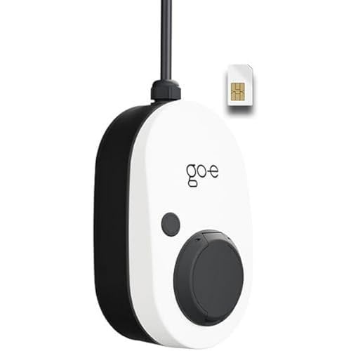 Go-E Charger Gemini 2.0, 11 Kw (16A 3-Phasig) (Weiß/Schwarz, Ohne Kabel, 4G/Lte)