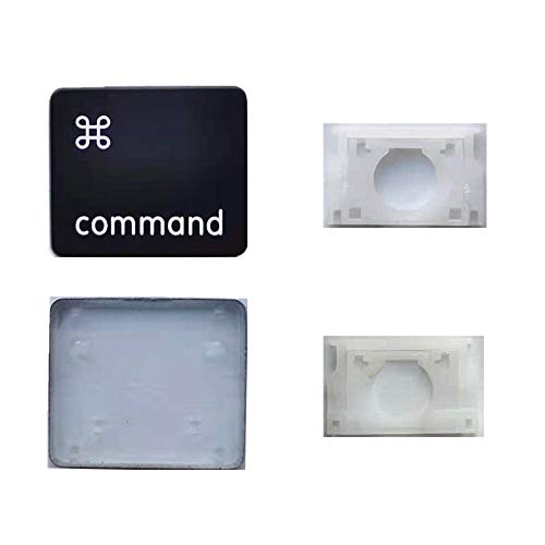 Image of Replacement Individual AP08 Type Right Command Key Cap and Hinges for MacBook Pro Model A1425 A1502 A1398 for MacBook Air Model A1369 /A1466 Keyboard to Replace The Right Command Key Cap and Hinge