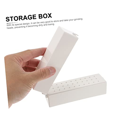 Caja para brocas de taladro de uñas con 30 agujeros miniatura 2