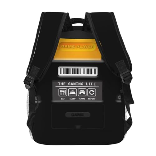 Custom Name Boys Backpack, Personalized Name Gamer Backpack For Kids Children Teens, Video Game Bookbag, Large Travel Laptop Backpacks4