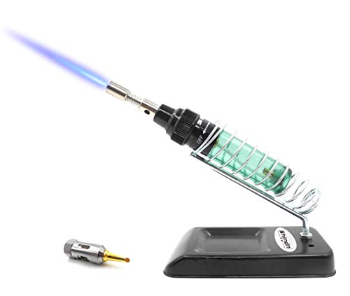 Gas soldering tool Kit, Mini Cordless Refillable Butane Torch Gas Solder Pen,Wireless Gas