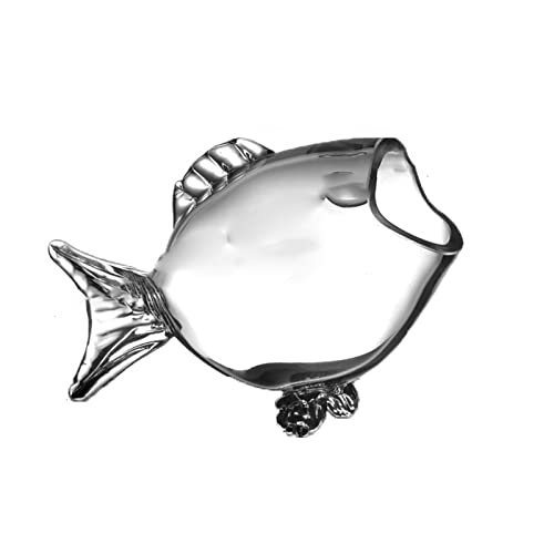 DDGURDH フィッシュボウル 魚 ガラスボウル 置物 クリア 透明 ガラス 魚の形 水槽 ホーム リビングルーム 装飾 クラフトオーナメント