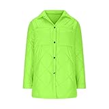 NSICBMNO Wintermäntel für Damen, gepolsterte Jacken, lange Puffermäntel, Winterjacken, leichte...