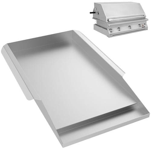Half Size Griddle Plate for Solaire 30 42 and 56 Inch Grills Stainless Steel Griddle Inserts...