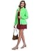 Little Donkey Andy Women's Casual Jacket Long Sleeve Hiking Athletic Golf Jackets UPF 50+ Sun Shirt with Elastic Waistband Fluorescent Green Small