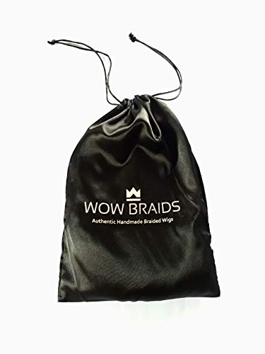 Braided Wigs, Wow Braids Twisted Wigs, Micro Million Twist Wig - Color 1 - 18 Inches. Synthetic Hand Braided Wigs For Black Women., #1 #TOP4