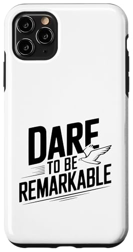Dare to Be Remarkable �C���X�s���[�V�������p �X�}�z�P�[�X iPhone 11 Pro Max �p