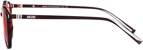 Miniatura 4 de SHINU Marca Hombres Rojo Lentes Mejor Dormir Por La Noche Anti Luz Verde Eliminar La Tensión Del Ojo Mujeres Marco SH073