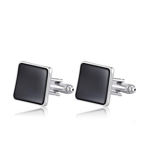 Mancuernillas para hombre elegantes estilo francés miniatura 1