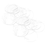 Ajustement sécurisé : étiquettes de boisson rondes conçues pour rester fermement sur le bord des verres, ces identifiants de verre à vin empêchent les confusions et offrent une expérience aux invités, marqueurs de gobelets à faire soi-même, marqueurs de boissons remplaçables