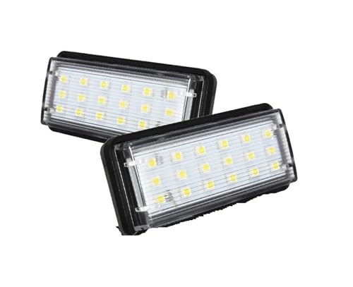 Luces matrícula coche LED para Toyota Land Cruiser Prado idóneas para ITV