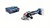 Bosch Professional 18V System Smerigliatrice angolare a batteria GWX 18V-7 (con attacco X-LOCK, Ø disco 125mm, batterie e caricabatteria non incl., inserto per L-BOXX, L-BOXX 136)