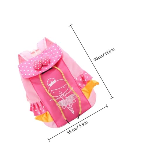 Mochila de ballet y bolsa de deporte ligera de tela Oxford con correa de hombro ajustable 2