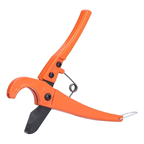 Cortador de tuberías, cortador de tuberías, cuchillas de acero al manganeso, fijado con tornillo, mango ergonómico y herramientas de corte