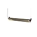 TPI Corporation, OCH-57-240V-CE, Fostoria OCH Quartz Tube Electric Indoor/Outdoor Infrared Heater, 59in lg., Steel, 240 Volts, 3000-Watts, Includes Cord and Plug, Powder Coated Brown