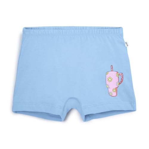 Image of YouGotPlanB Cotton Boxers for Girls | Ages 2-16 Years | Relaxed Fit | Gentle Elastic Waistbands | Breathable & Tagless