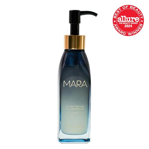 MARA - Algae Enzyme Cleansing Oil Makeup Remover with Chia + Moringa | Skin-Soothing Formula to Cleanse, Hydrate + Exfoliate Skin, For All Skin Types (4 oz | 120 ml) - Image 3