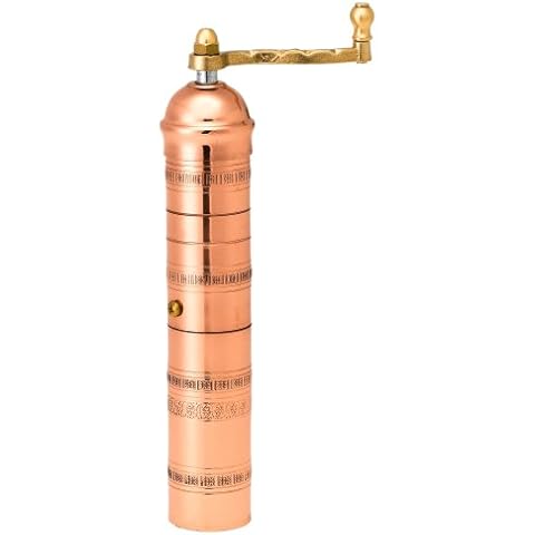 Pepper Mill Imports Traditional Coffee/Spice Mill, Copper, 9" Cover