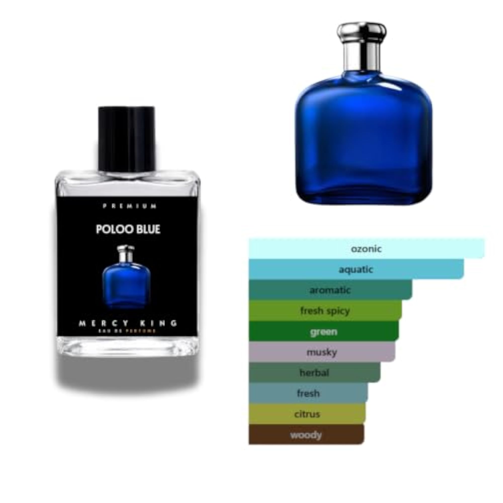 Poloo Blue Inspired Eau De Parfum, Refreshing Scent