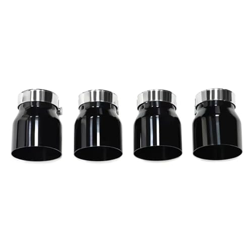Embout échappement BMW M2 M3 M4 en acier inoxydable noir au style carbone premium 4 pièces