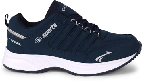 CLYMB Cosco Sports Shoe with Synthetic Upper Lightweight Comfortable Mid Top Running Shoes for Men's & Boy's