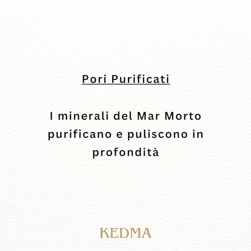 Kedma - Peeling Viso Con Oro 24K E Minerali Del Mar Morto - Esfoliante E Schiarente - 40Ml - 4