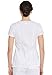 Dickies Women's EDS Signature Scrubs Jr. Fit V-Neck Top, White, Small