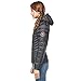 Extreme Pop Mujer Chaqueta con Capucha Pure Goose Down para el Invierno...