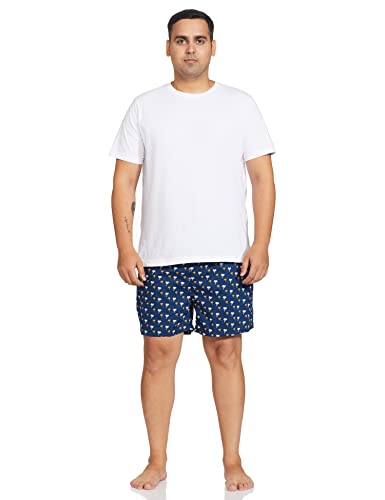 Image of Amazon Brand - Symbol Men 100% Cotton Boxer Shorts in Regular Fit (Pack of 3)