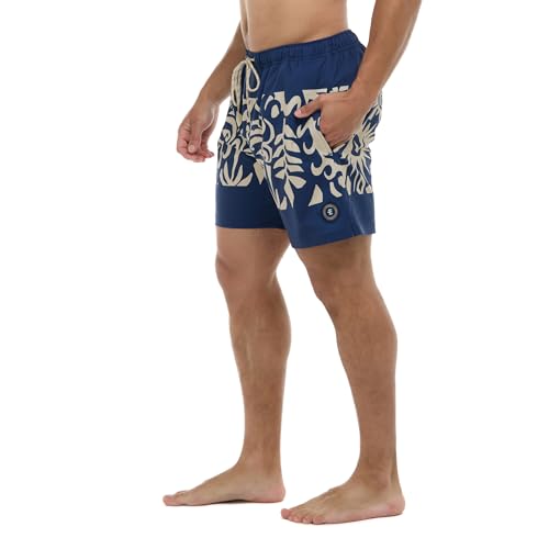 Eidon Young Men's Burst 17 Inch Length, Elastic Waist Volley Swim Trunk3