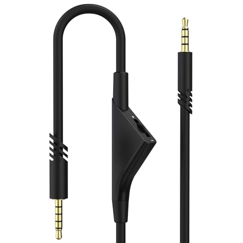 Cable de audio para Astro A40 y A10 con conector de 3.5mm ajustable para PC